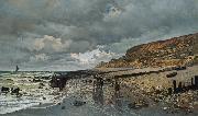 Claude Monet La Pointe de la Heve at Low Tide Spain oil painting artist